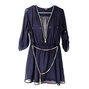 Navy Blue Dress